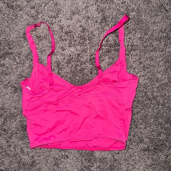 Abercrombie & Fitch Pink Corset Top - Picture 3 of 4
